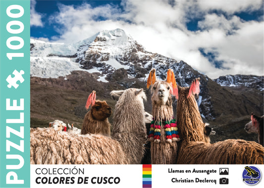 Rompecabeza Llamas en Ausangate
